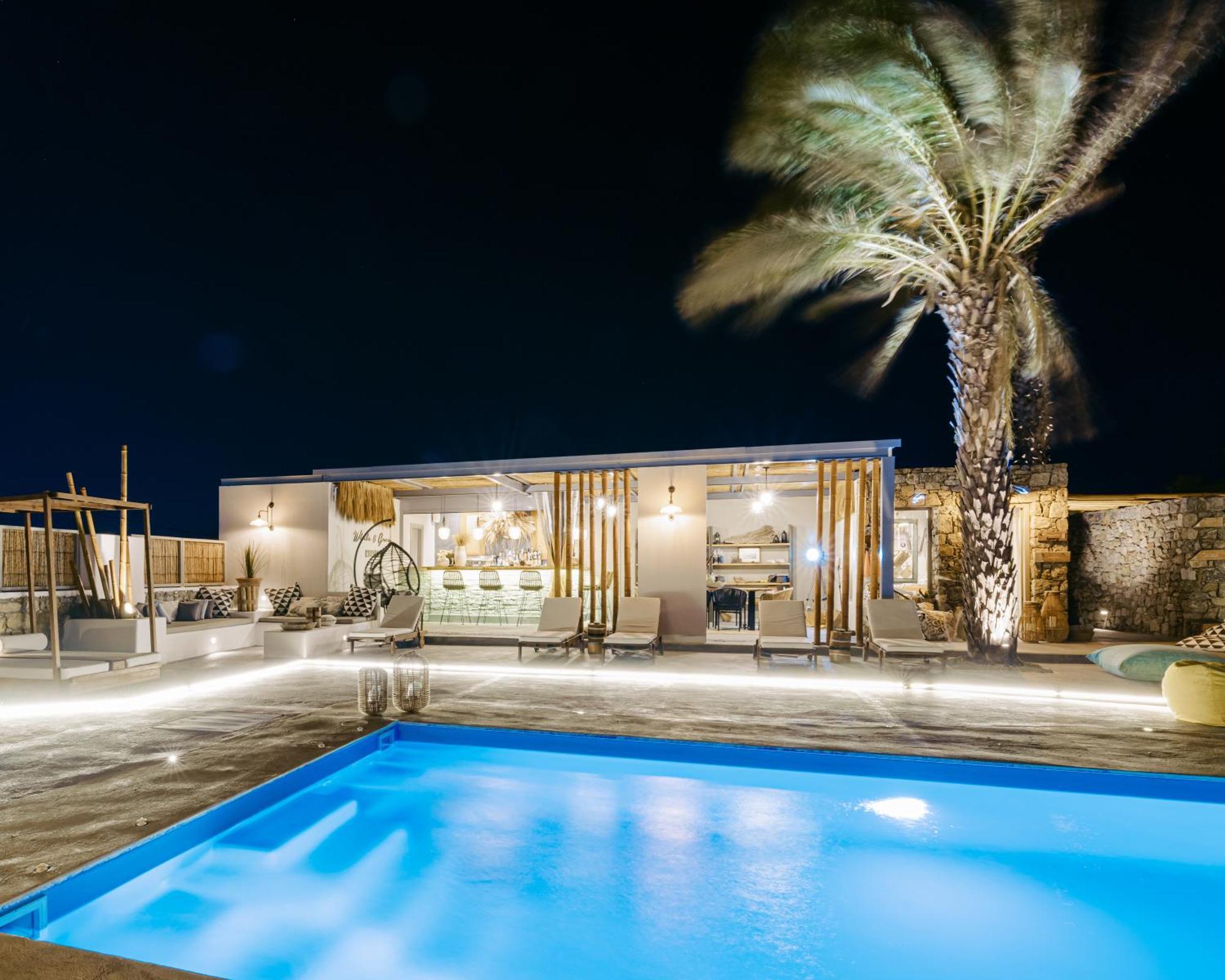 Апартаменты White And Grey 2 Mykonos Town Экстерьер фото