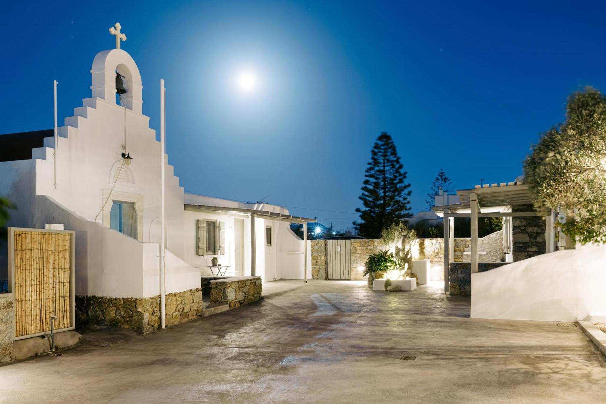 Апартаменты White And Grey 2 Mykonos Town Экстерьер фото